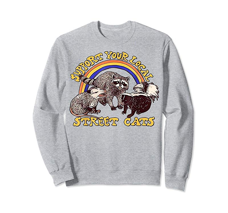 Buy Support Your Local Street Cats Tshirt – Funny Gift Tee Buy Support Your Local Street Cats Tshirt - Funny Gift Tee