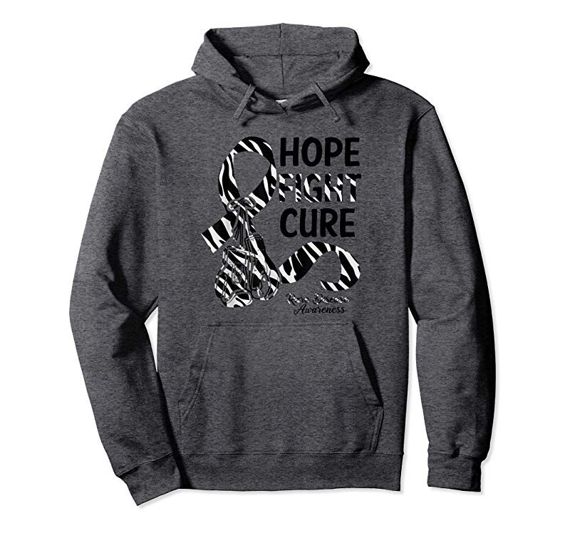 Trending Hope Fight Cure Zebra Ribbon Rare Disease Awareness T-Shirt Trending Hope Fight Cure Zebra Ribbon Rare Disease Awareness T-Shirt