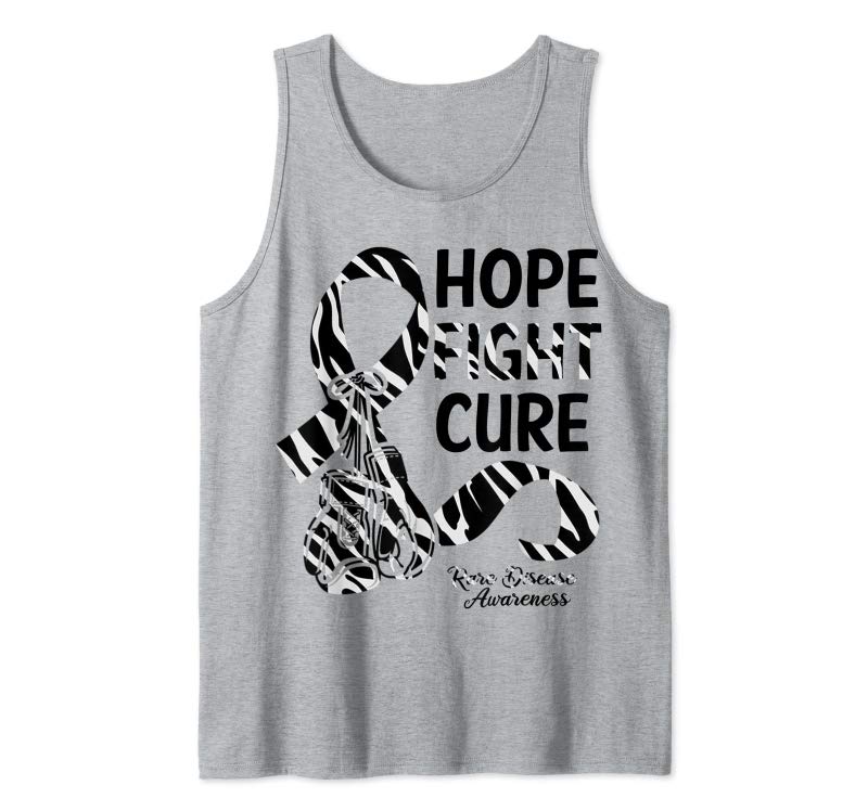 Trending Hope Fight Cure Zebra Ribbon Rare Disease Awareness T-Shirt Trending Hope Fight Cure Zebra Ribbon Rare Disease Awareness T-Shirt