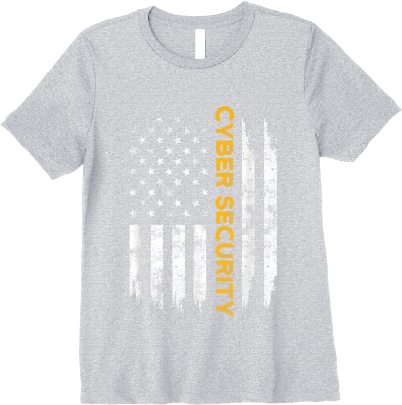 Cool Cybersecurity It Analyst Us Art Certified Tech Security Da1 T Shirts Sport Grey