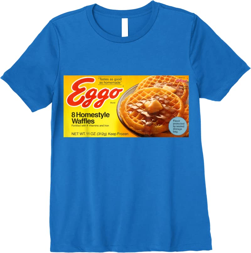 New Eggo Retro Box T Shirts Royal Blue