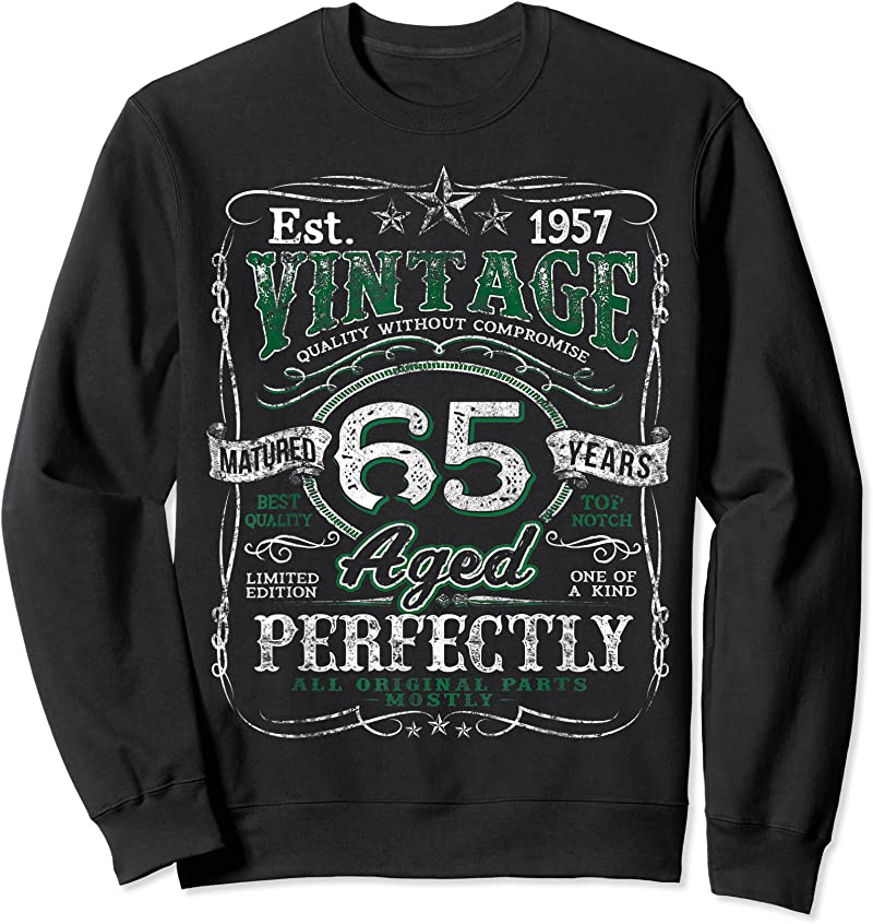 Cool Vintage 1957 Limited Edition 65 Year Old 65th Birthday T Shirts ...