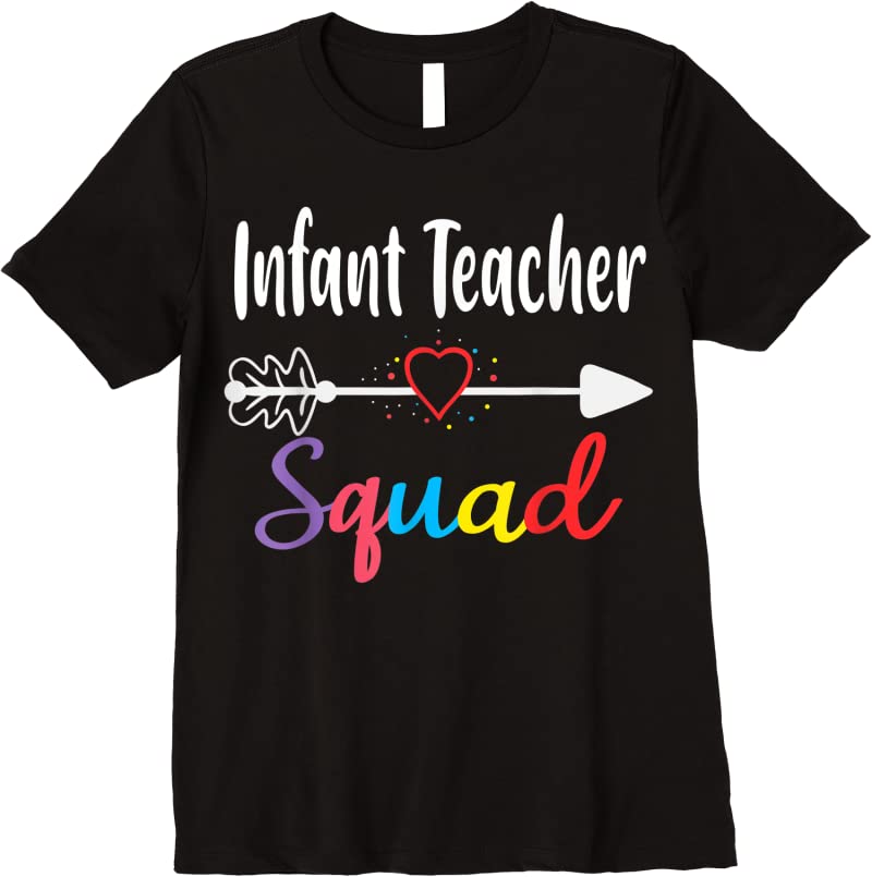 Perfect Infant Teacher Squad Funny Back To School Teacher Supplies T ...