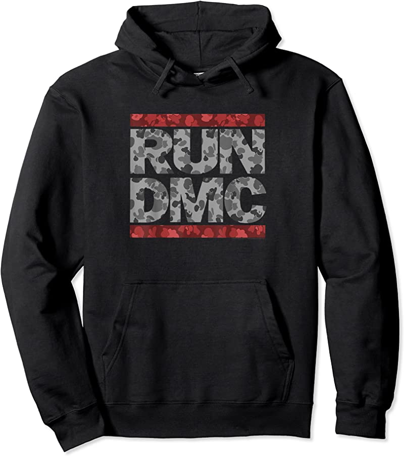 Perfect Run Dmc Official Red Camo Logo T Shirts - Tees.Design