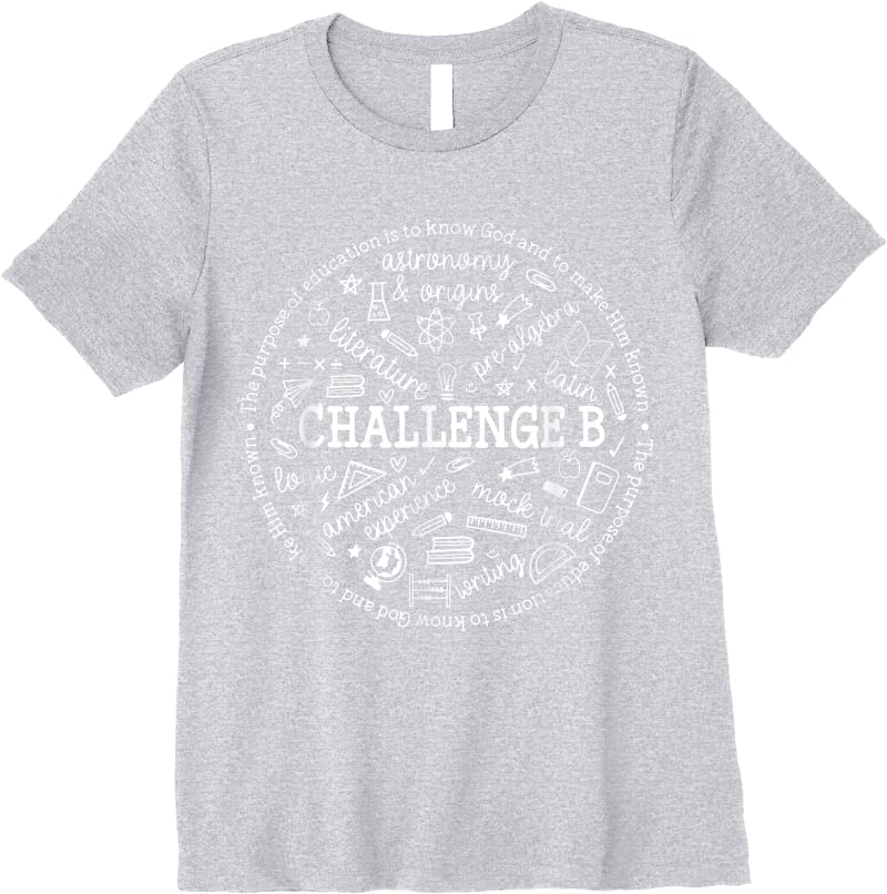 Shop Classical Conversations Student Community Challenge B T Shirts Sport Grey