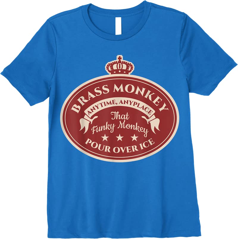 Trends Brass Monkey T Shirts Royal Blue
