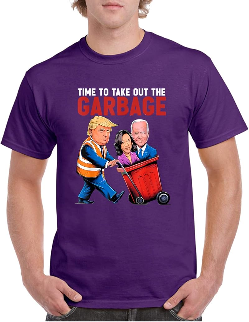 Time To Take Out The Garbage - Funny Team Garbage 2024 T-Shirt - Tees ...