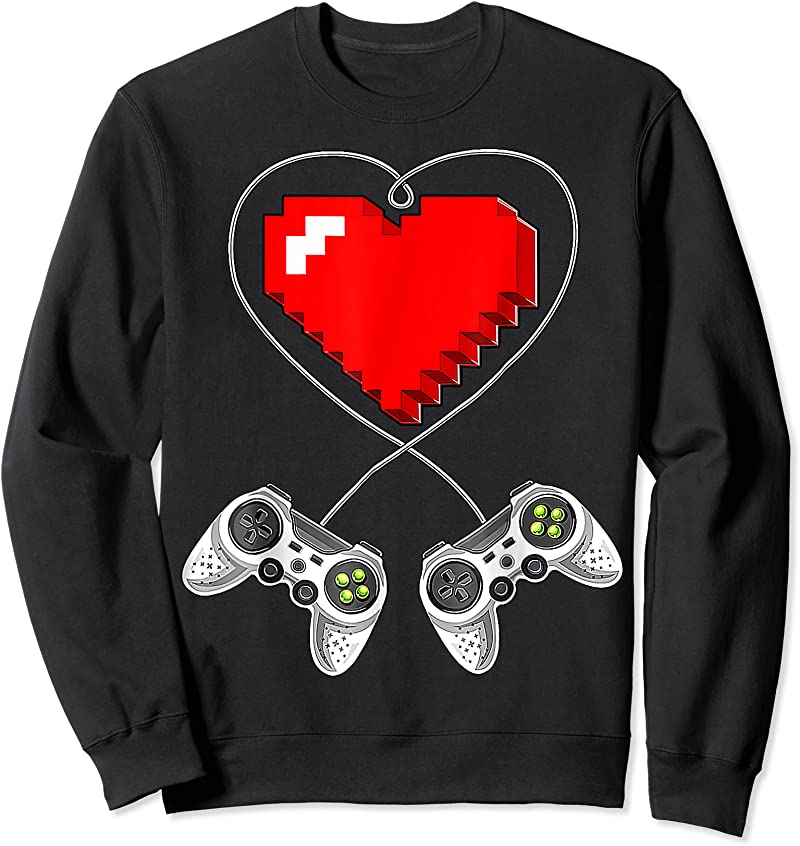 Best Valentines Day Video Game Controller Heart Gamer Gift Boys T ...