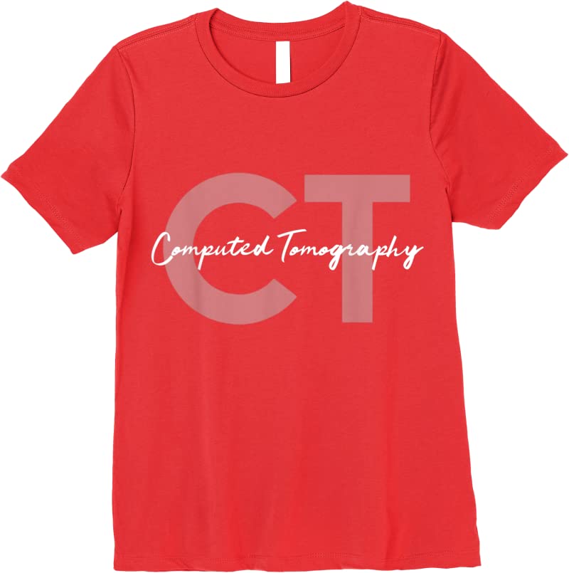 Apparel Ct Tech Computed Tomography T Shirts - Tees.Design