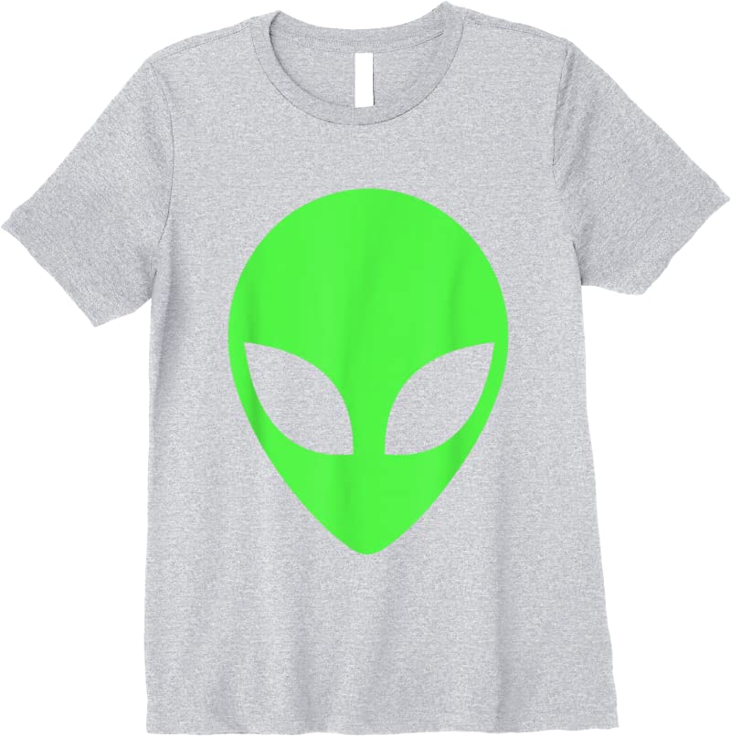 Get Green Alien Head 90s Style Funny Alien T Shirts - Tees.Design