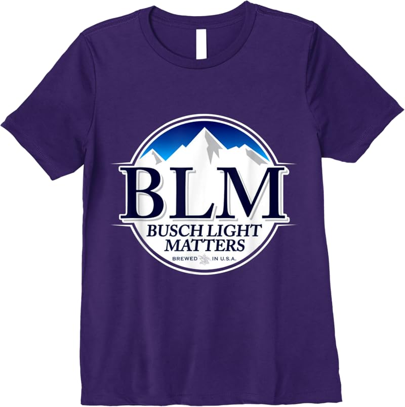 Buschs Tee Light Matters T-Shirt Purple