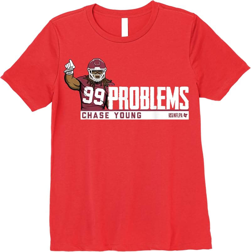 Chase-Young-99-Problems T-Shirt Red