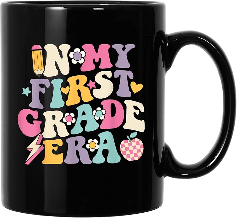 In My First Grade Era Girl Back To School 1St Grade Teacher T-Shirt ...