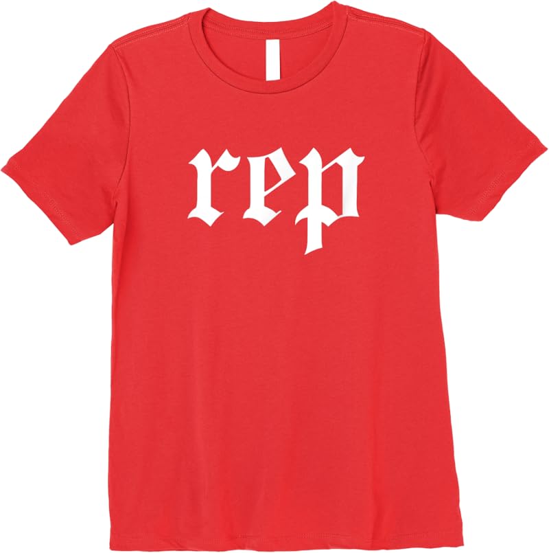 Rep Expression T-Shirt Red