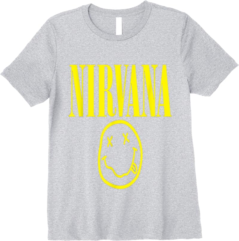 Vintage-Nirvanas T-Shirt Sport Grey