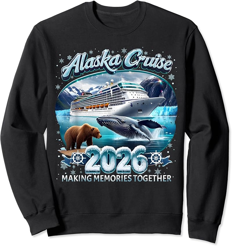 Alaska Cruise 2026 Making Memories Together Family Vacation T-Shirt ...