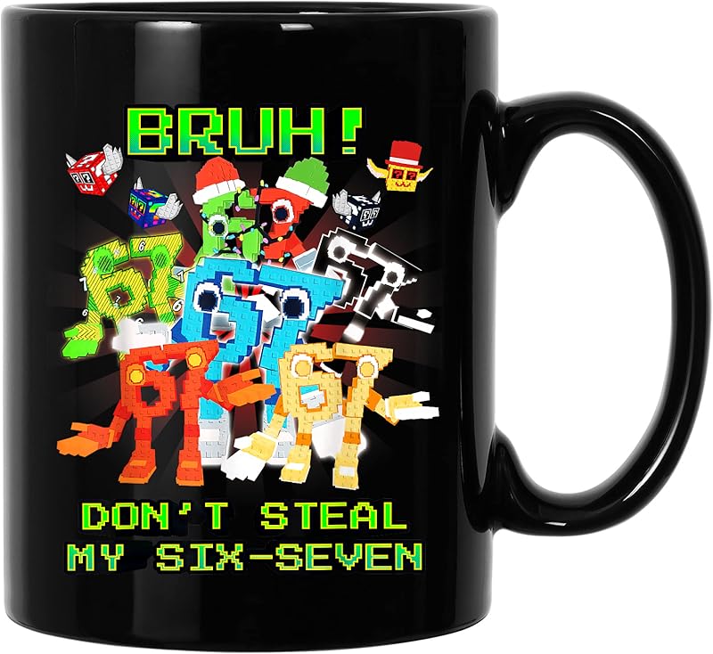 Bruh Don't Steal My 67 Six Seven Brainrot Meme Kids Teens T-Shirt ...