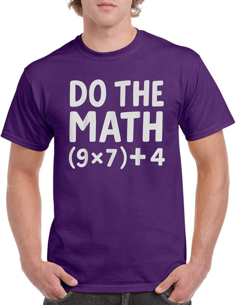 Do The Math 67 Meme T-Shirt Purple
