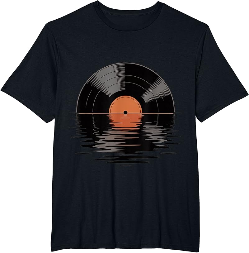 Singer Vinyl Merch Vinyl Music Record Lovers Collectors T-Shirt - Tees.Design