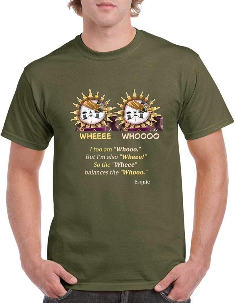 Wheee Whooo Meme Vintage Esquie Clair Obscur 33 Gamer Pixel T-Shirt ...