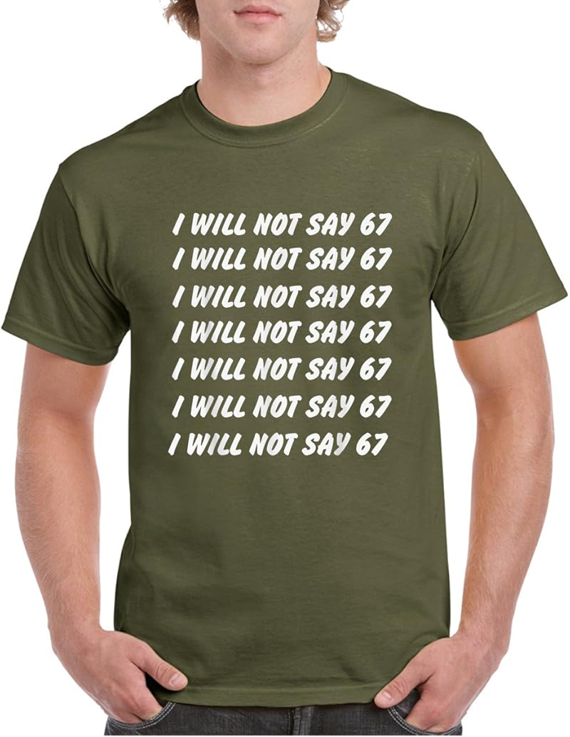 67 Write Lines Six Seven 7Endy 6 7Endy 67 Meme Funny 6 7 T-Shirt - Tees ...