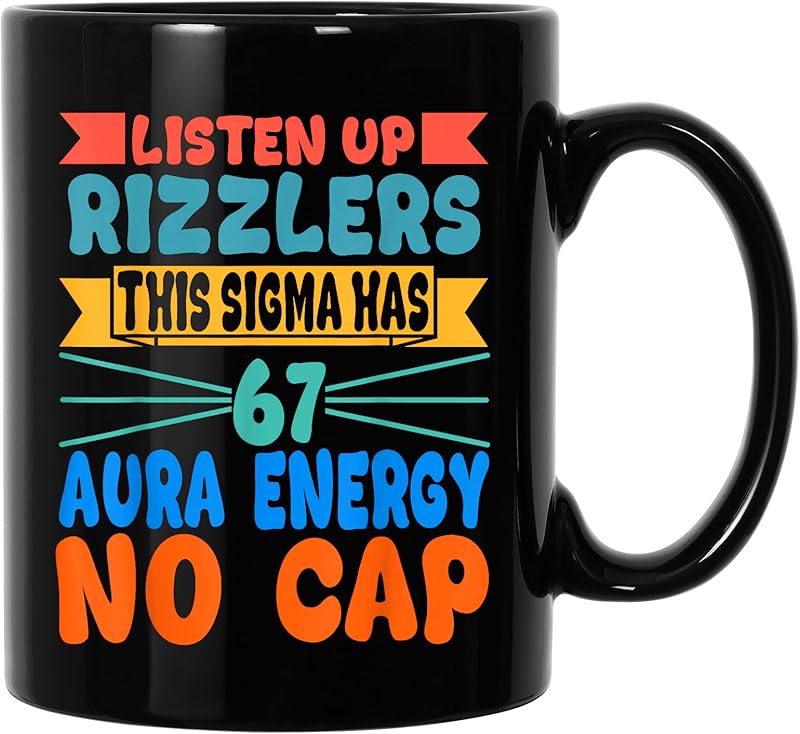 Listen Up Rizzlers This Sigma Has 67 Aura Energy Six Seven T-Shirt ...
