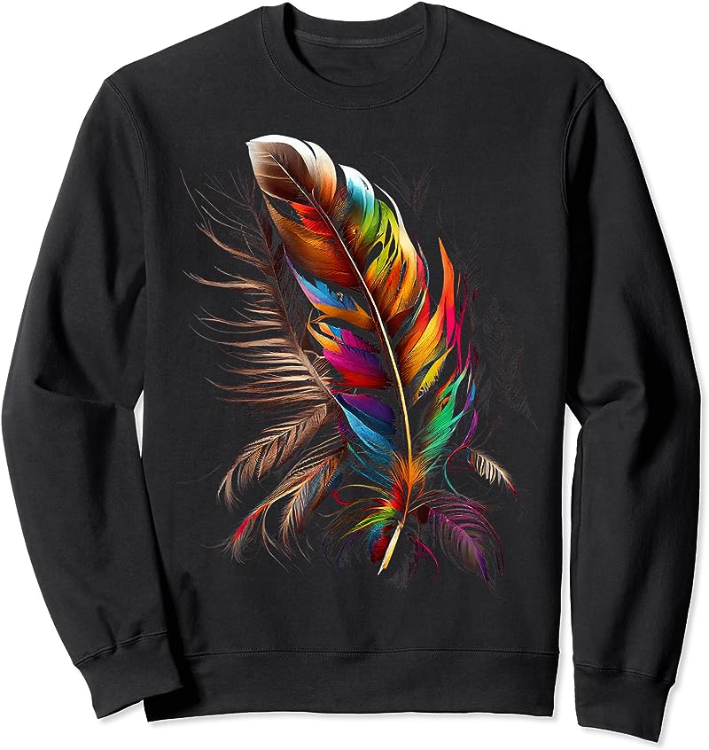 Feather Southwest Native American Indian Tribal Art Graphic T-Shirts ...