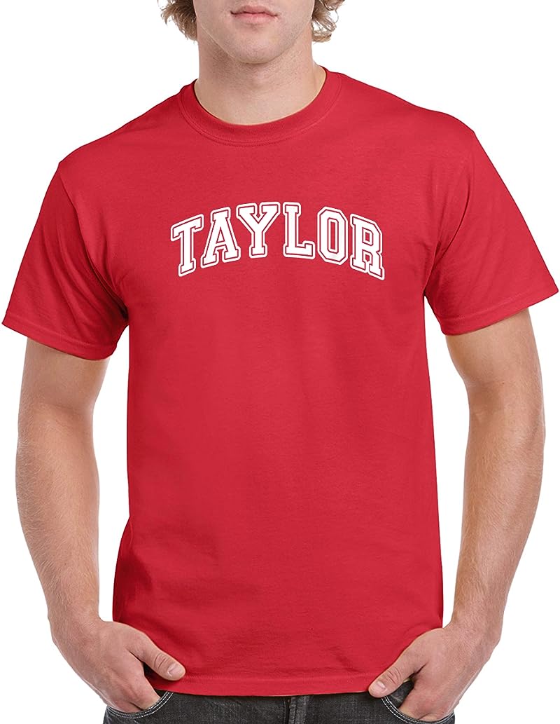 Taylor Personalized T Shirts Red