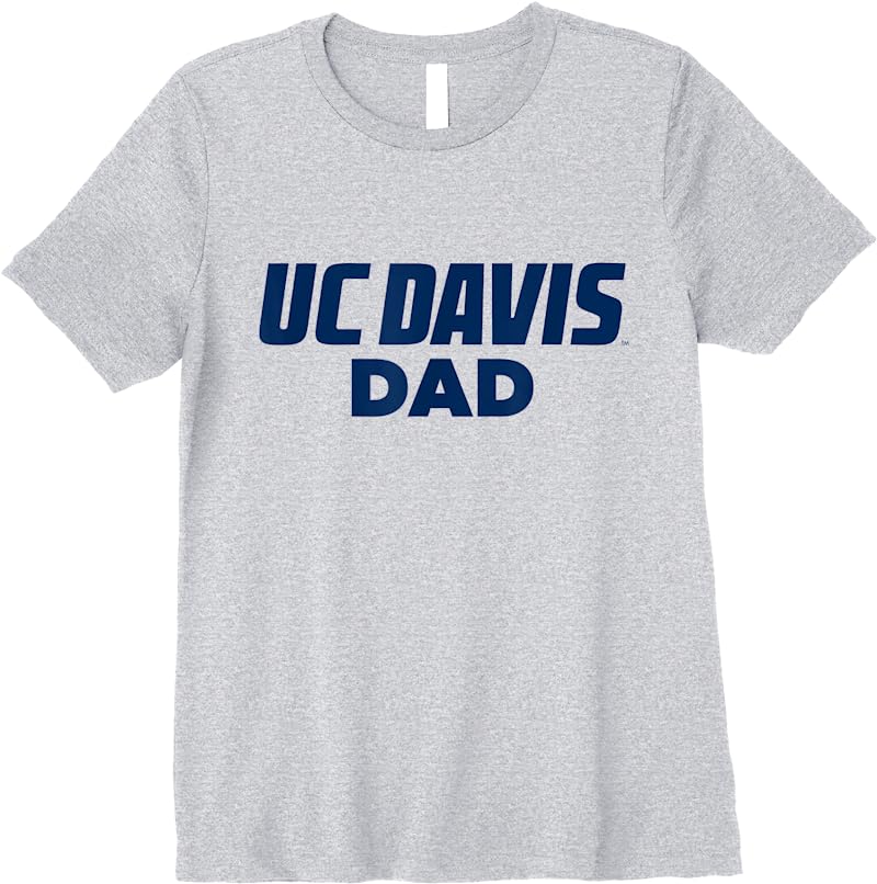 Get Uc Davis Aggies Dad T Shirts Sport Grey