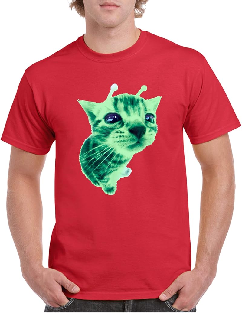 Gnarp Cat Silly Alien Cat Meme Brainrot Meme Funny Silly Cat T-Shirt ...