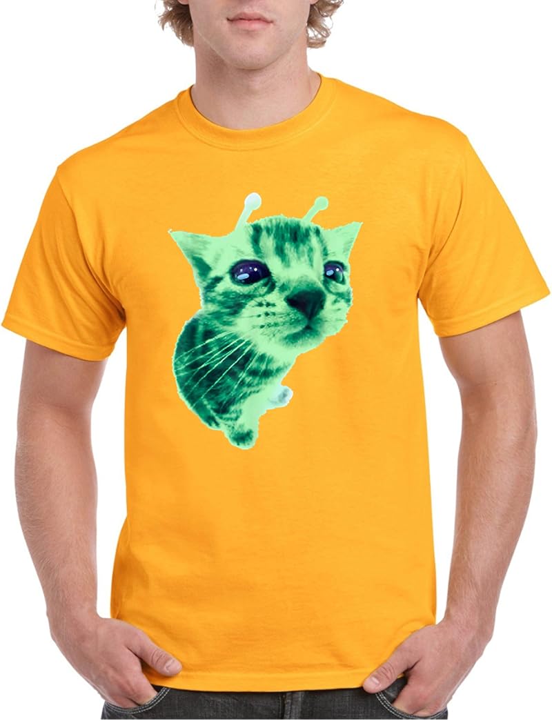 Gnarp Cat Silly Alien Cat Meme Brainrot Meme Funny Silly Cat T-Shirt ...