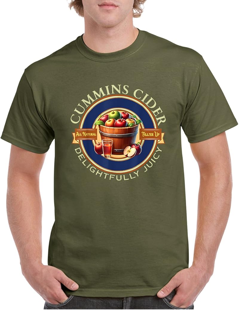 Haul Cummins Cider Men's Funny T-Shirt Dark Heather