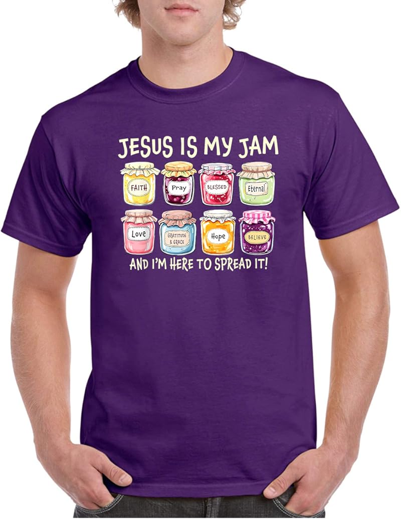 Jesus Is My Jam And Im Here To Spread Christian Bible Verse T-Shirt ...