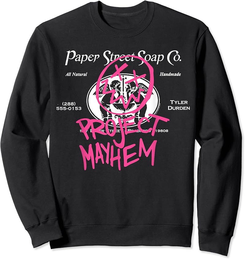 Project Durden Fight Club 1999 Movie Official Tyler Durden Project Mayhem T-Shirt ...