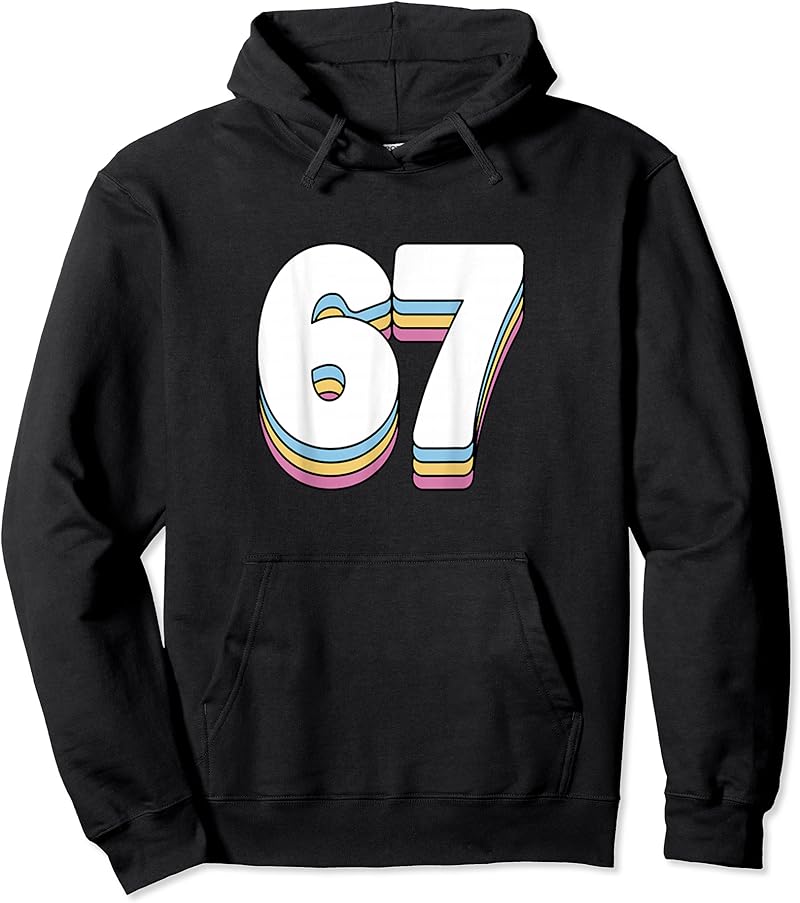 Funny 6 7 Meme Six Seven Gen Alpha Slang 67 T-Shirt - Tees.Design