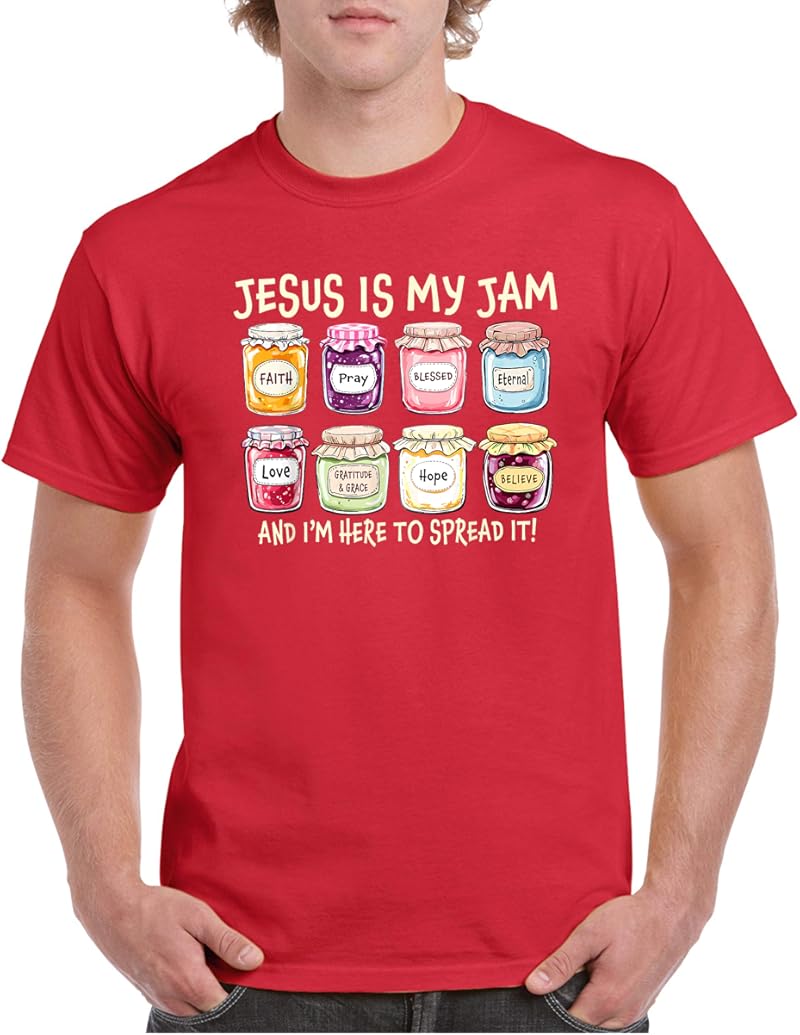 Jesus Is My Jam And Im Here To Spread Christian Bible Verse T-Shirt ...