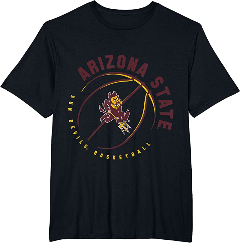 Apparel Arizona State Sun Devils Basketball Dunk Logo T Shirts Apparel Arizona State Sun Devils Basketball Dunk Logo T Shirts
