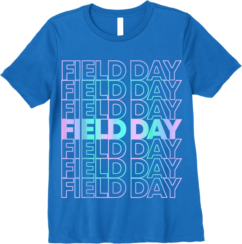 Get School Field Day T Shirts Royal Blue