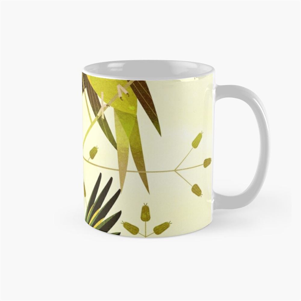 Carolina Parakeet Coffee Mug 11oz 15oz Carolina Parakeet Coffee Mug 11oz 15oz