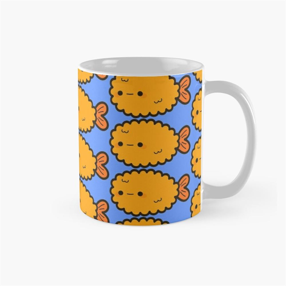 Cute Prawn Tempura Coffee Mug 11oz 15oz Cute Prawn Tempura Coffee Mug 11oz 15oz