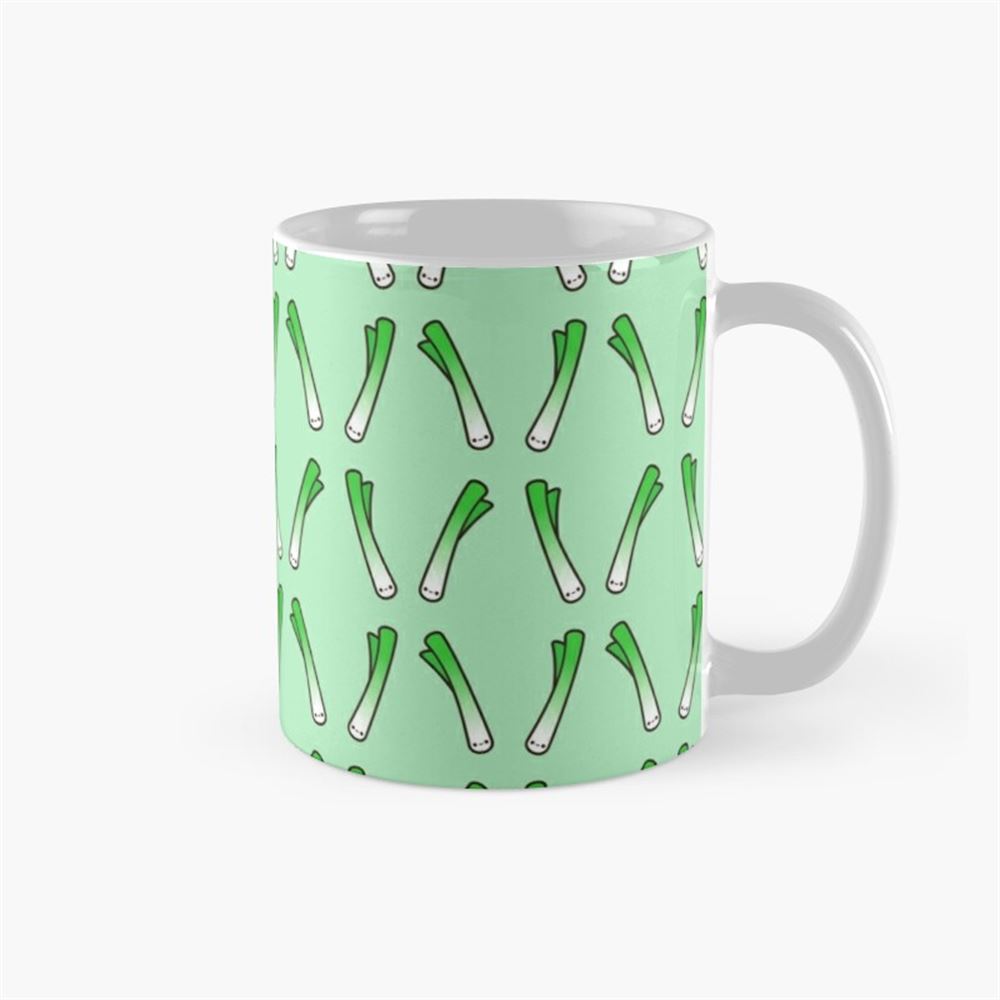 Cute Spring Onion Coffee Mug 11oz 15oz
