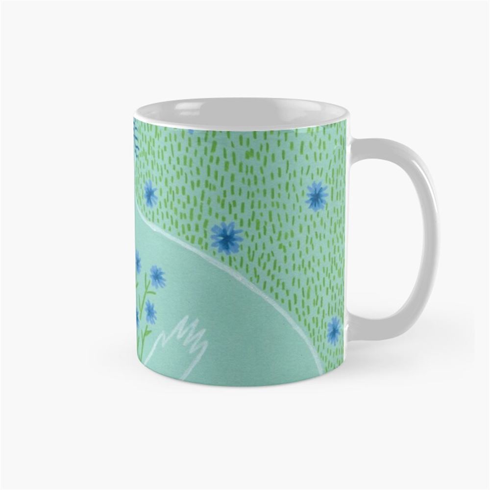 Cyanus- Cornflowers For Chloris Coffee Mug 11oz 15oz Cyanus- Cornflowers For Chloris Coffee Mug 11oz 15oz