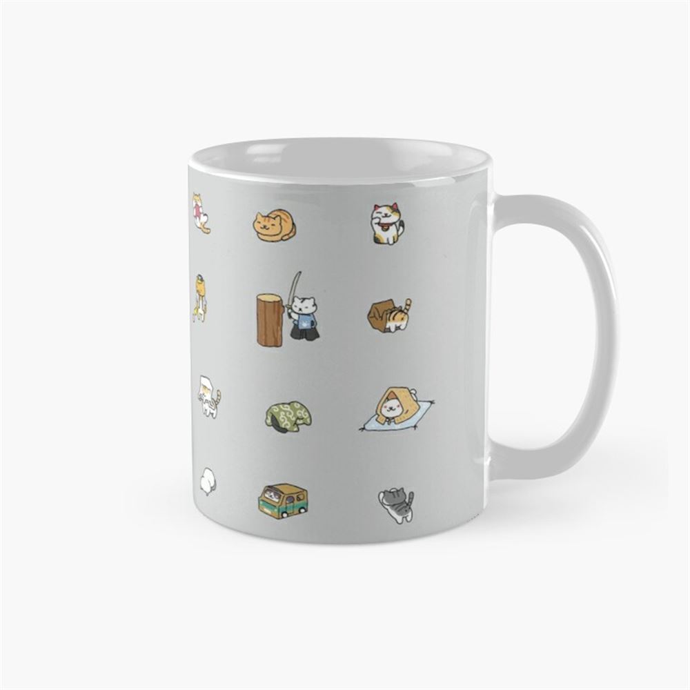 Neko Atsume Coffee Mug 11oz 15oz Neko Atsume Coffee Mug 11oz 15oz