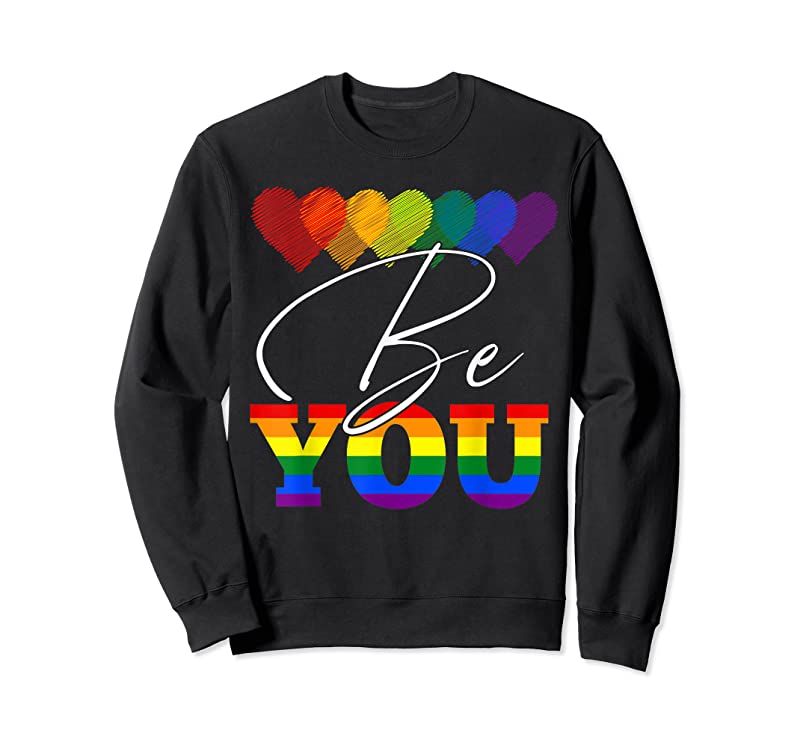 New Lgbtq Be You Gay Pride Lgbt Ally Rainbow Flag T Shirts - Tees.Design