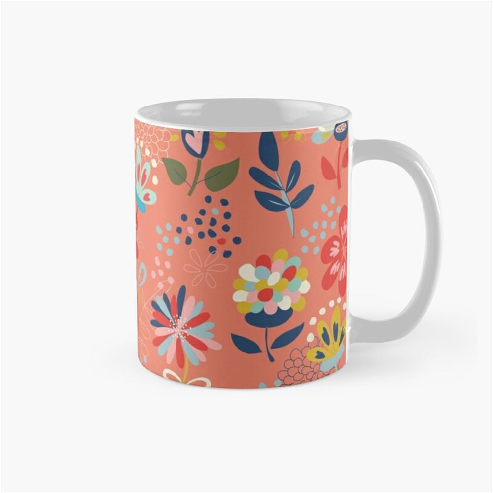 Wild Flowers Coffee Mug 11oz 15oz Wild Flowers Coffee Mug 11oz 15oz